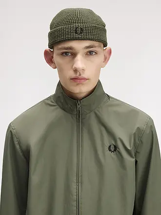 FRED PERRY | Mütze - Haube WAFFLE BEANIE | olive